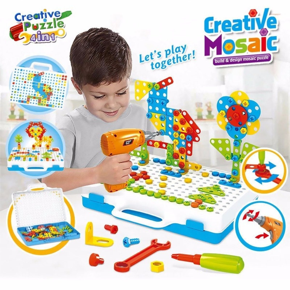 Kreatives Kinder-Bohrer-Set Qartel™